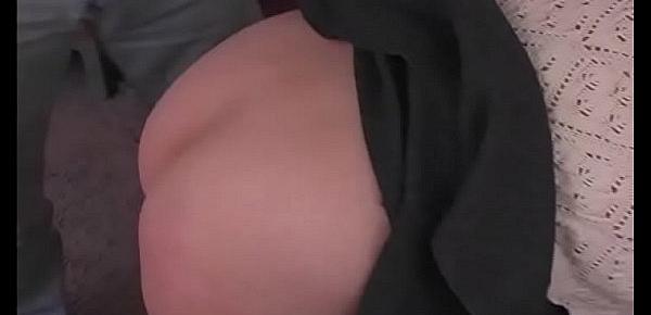  Red Rosy Ass Spank The BBW